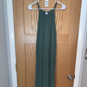 Old Navy Green Maxi Dress